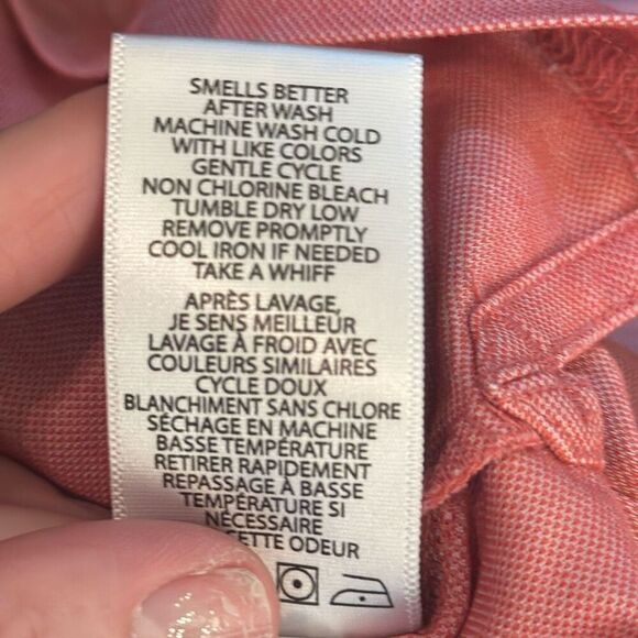 Travis Matthew Red Striped Golf Polo Short Sleeve Shirt Mens XXL Pima Cotton - Picture 9 of 9